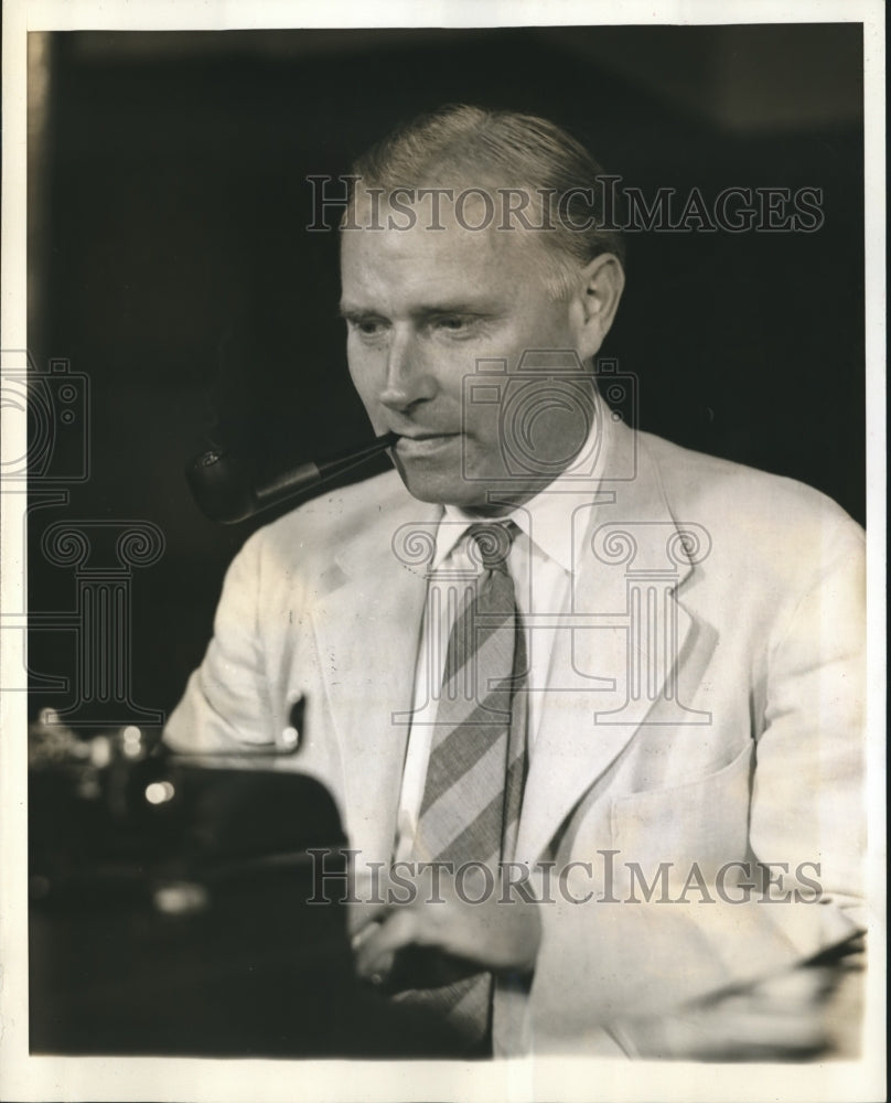 1941 Press Photo Joseph A. Brandt President of University of Oklahoma