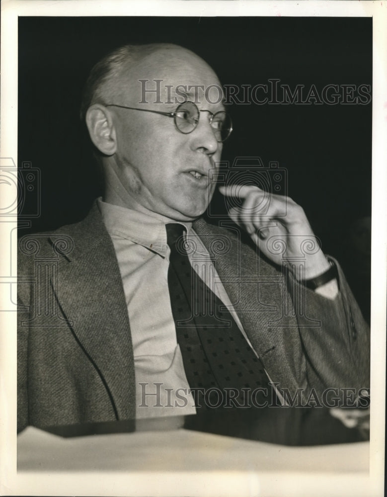 1940 Press Photo Owen Roberts Influenced to Cast Deciding vote for Wagner Act- Historic Images