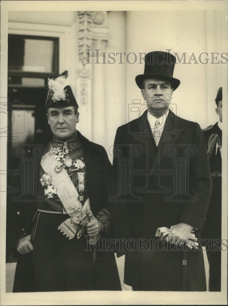 1931 Press Photo Senor Don Gonzalos Zaldumbide, New Minister of Ecuador- Historic Images