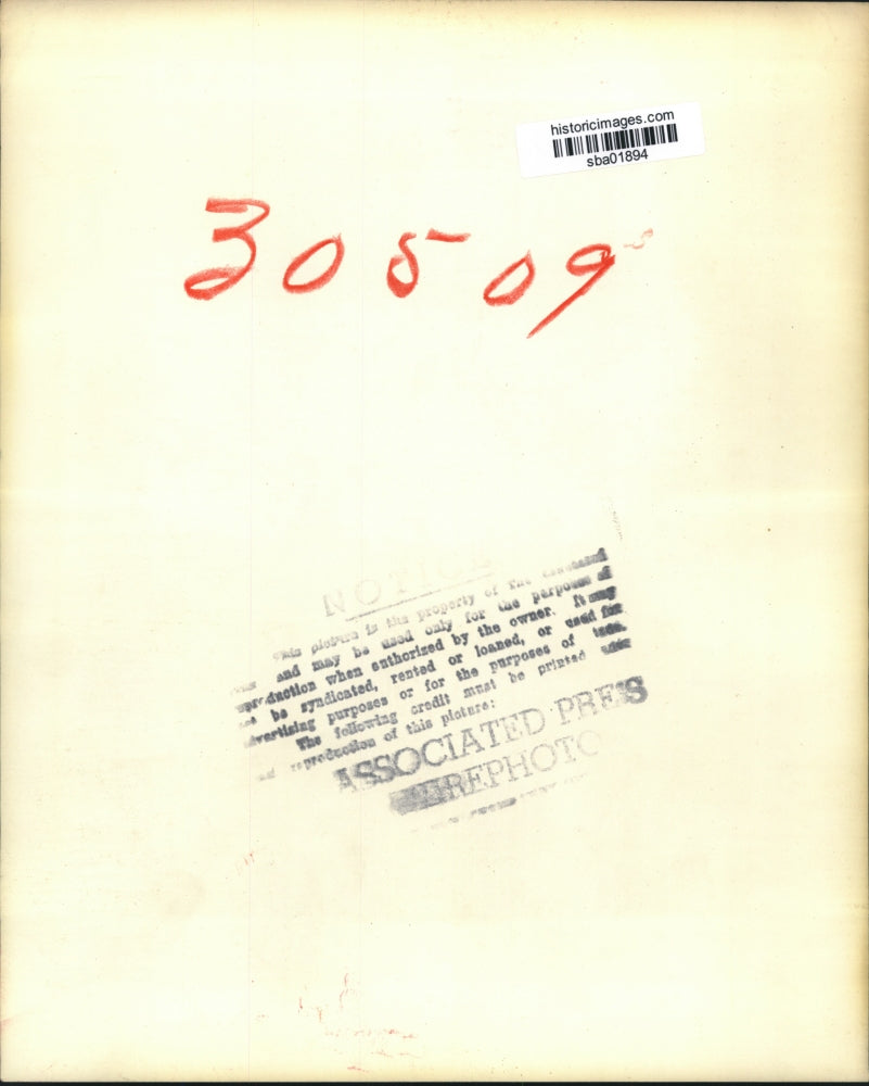 1953 Press Photo California's Lt Governor Goodwin J Knight on Phone - sba01894