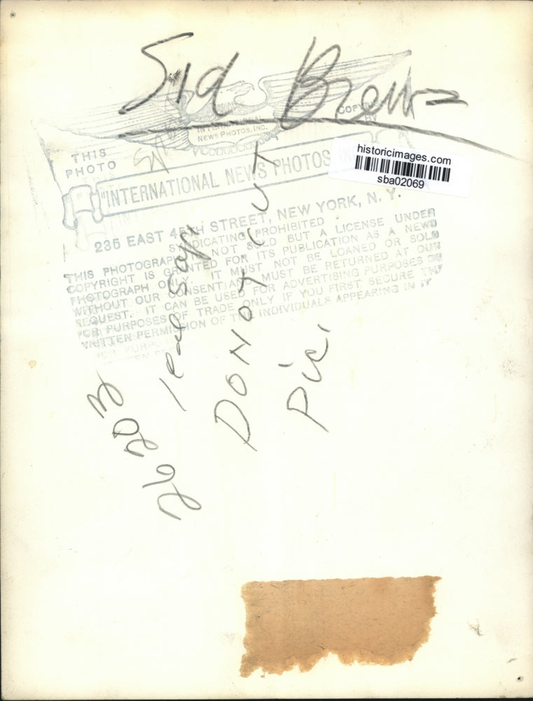 Press Photo Golfer Sid Brews - sba02069