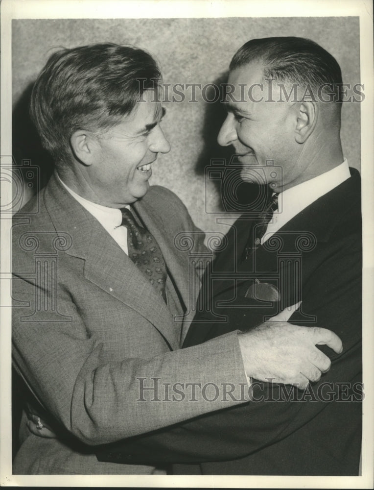 1942 Press Photo VP Henry Wallace &amp; Gen Anselmo Macias of Mexico - sba02138- Historic Images