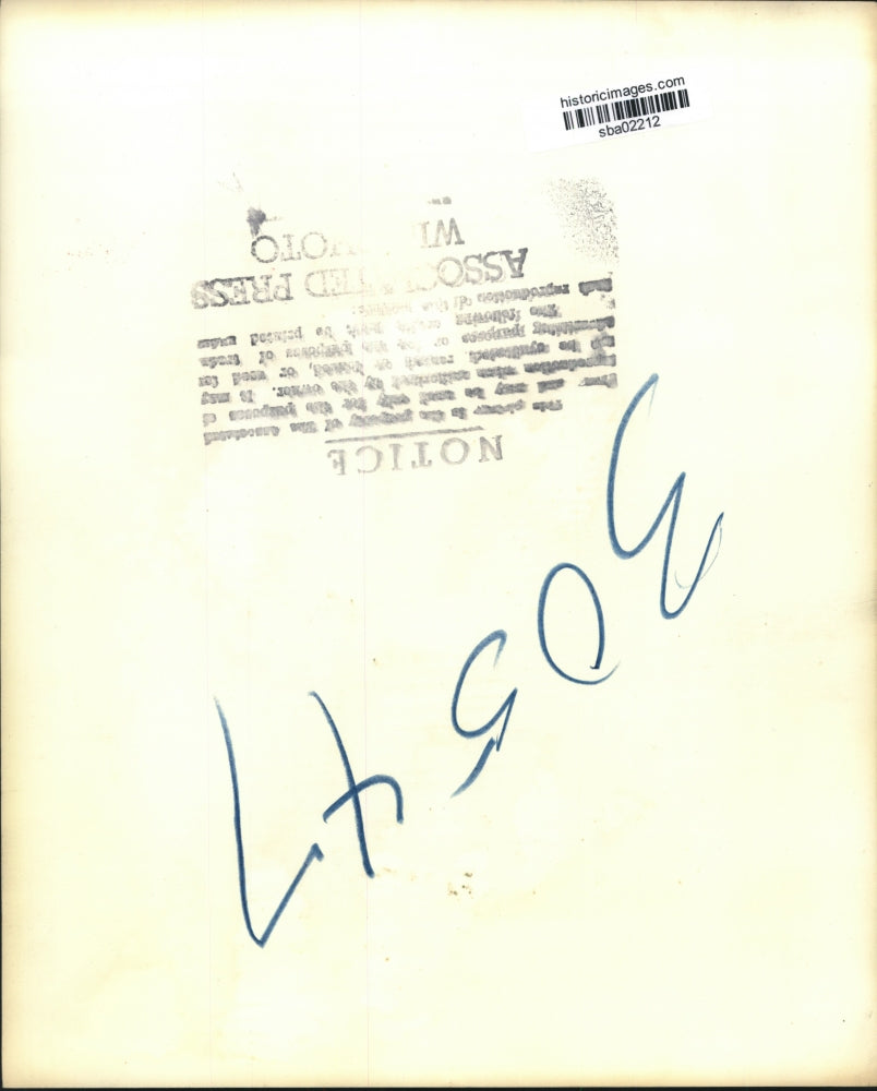 1954 Press Photo Brutus Hamilton Predicts New Records Within Reach of Athletes