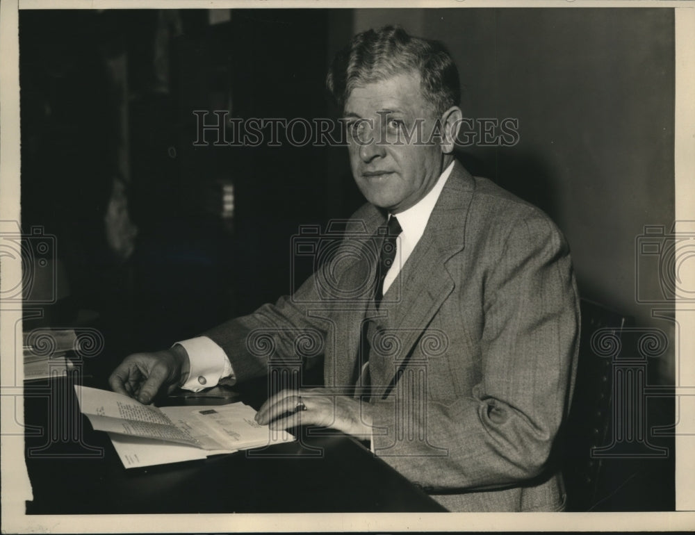 1931 Press Photo Rep. Patrick J. Boland, 1st Congressman Elected by Both Parties