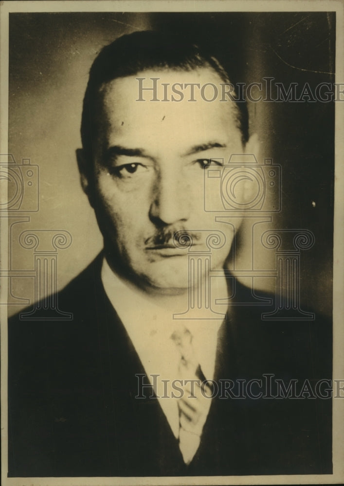 1933 Press Photo Dr Walter Nadolny German rep at Geneva disarmament talks
