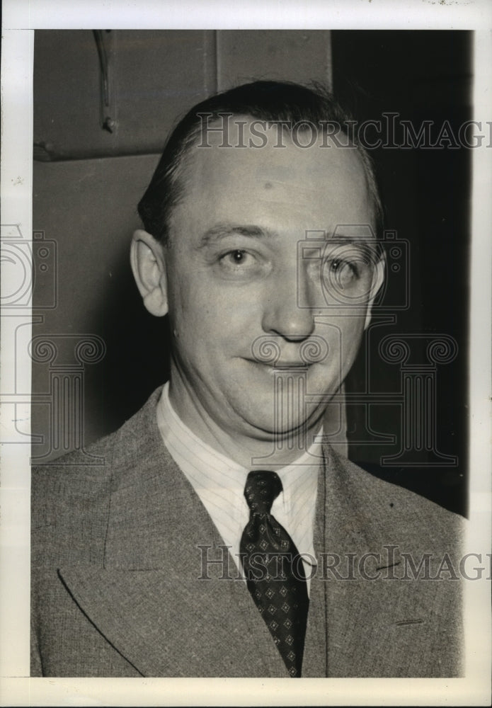 1942 Press Photo Alvin J. Steinkopf AP Foreign Correspondent exchanged for Nazi
