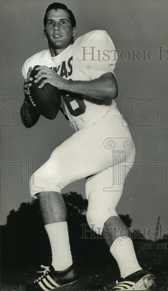 Press Photo Football Player James Street- Historic Images