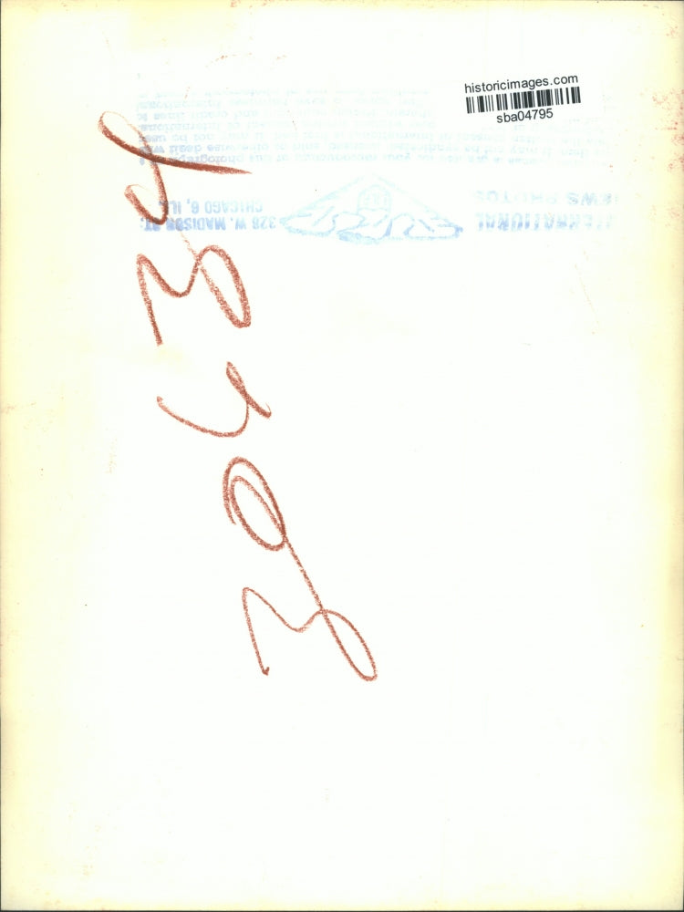 1957 Press Photo Col Ibrahim Husseini Asks Italy for Political Asylum