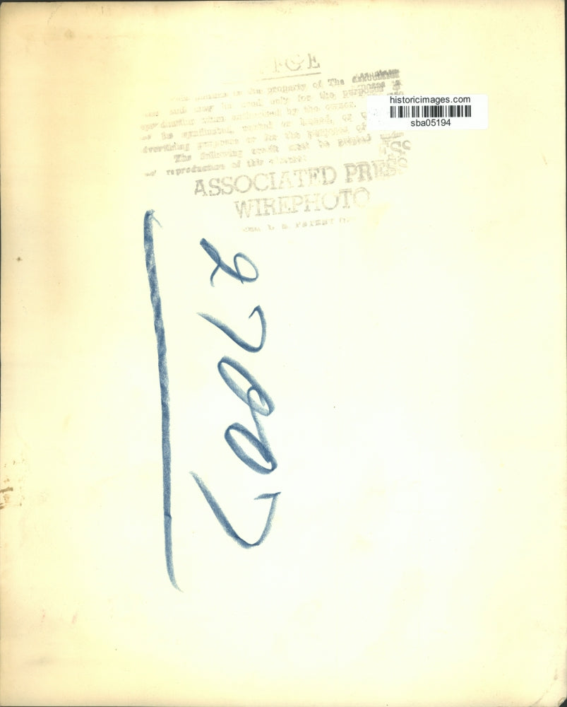 1953 Press Photo Sen. Robert A. Taft of Ohio is not doing well in hospital