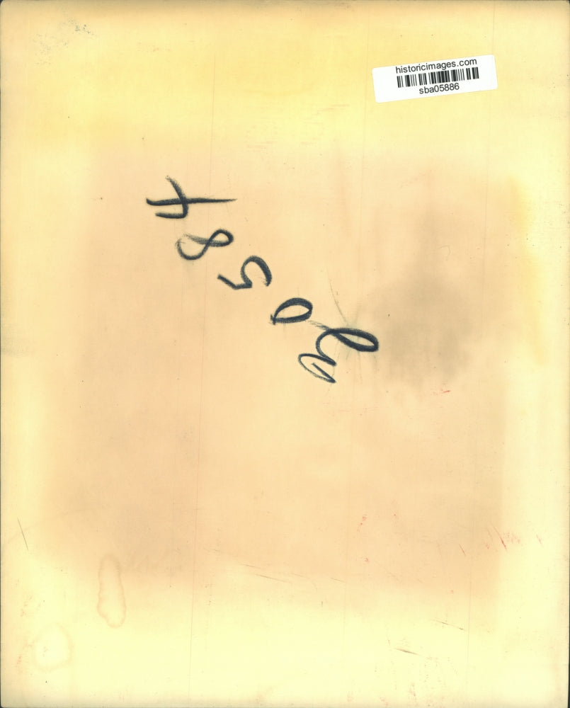 1958 Press Photo W. Germany's Economic Leader Ludwig Erhard Heads to Next Appt.