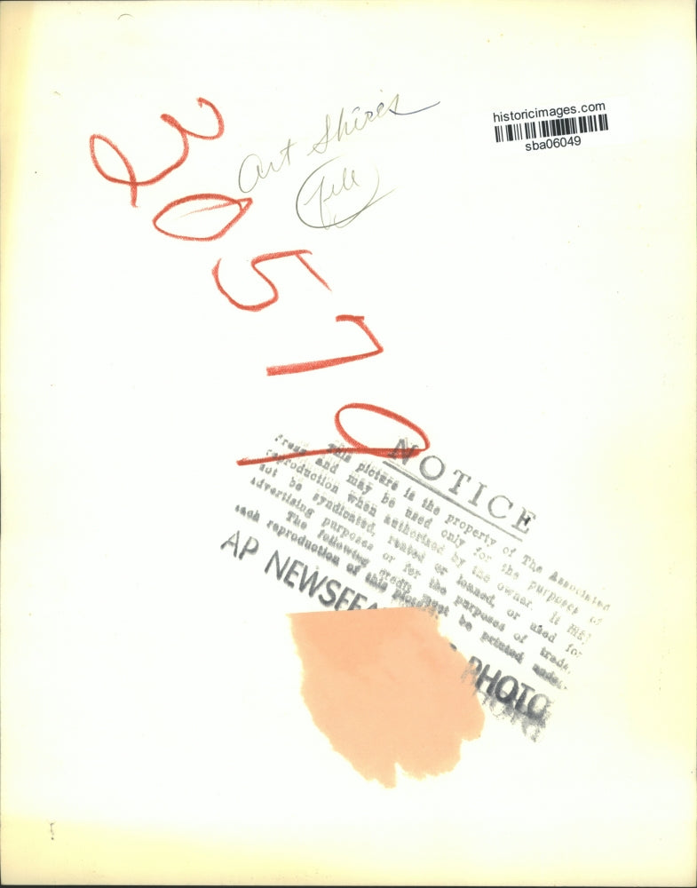 Press Photo Art Shires - sba06049
