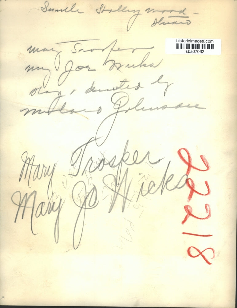 Press Photo Mary Trosper and Mary Jo Wicks model their gowns - sba07062