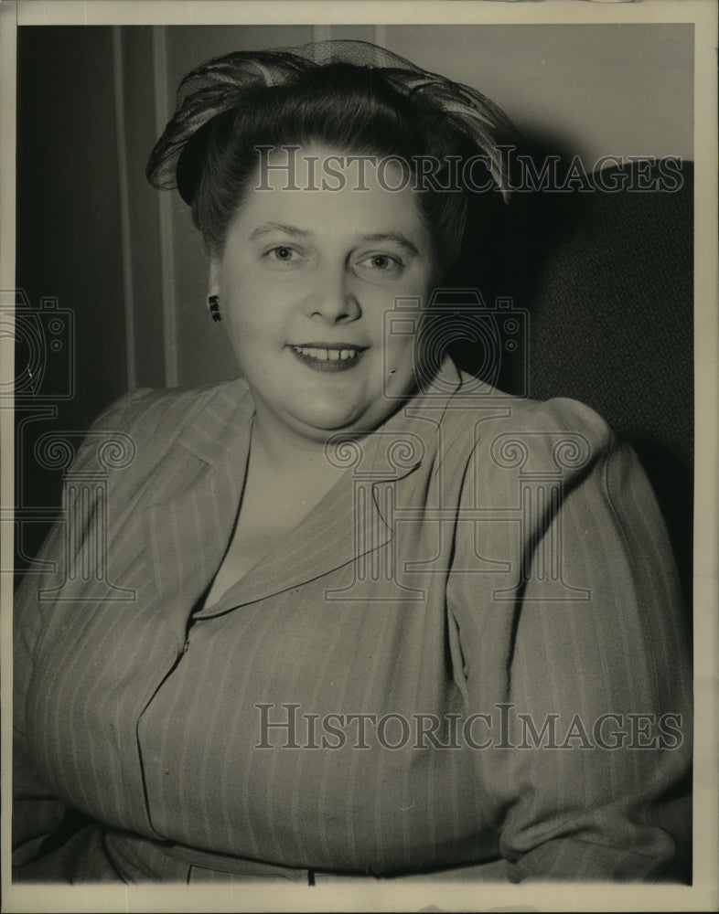 1944 Press Photo Jeannette Reedy, Strike Kingpin of the Telephone Operators- Historic Images