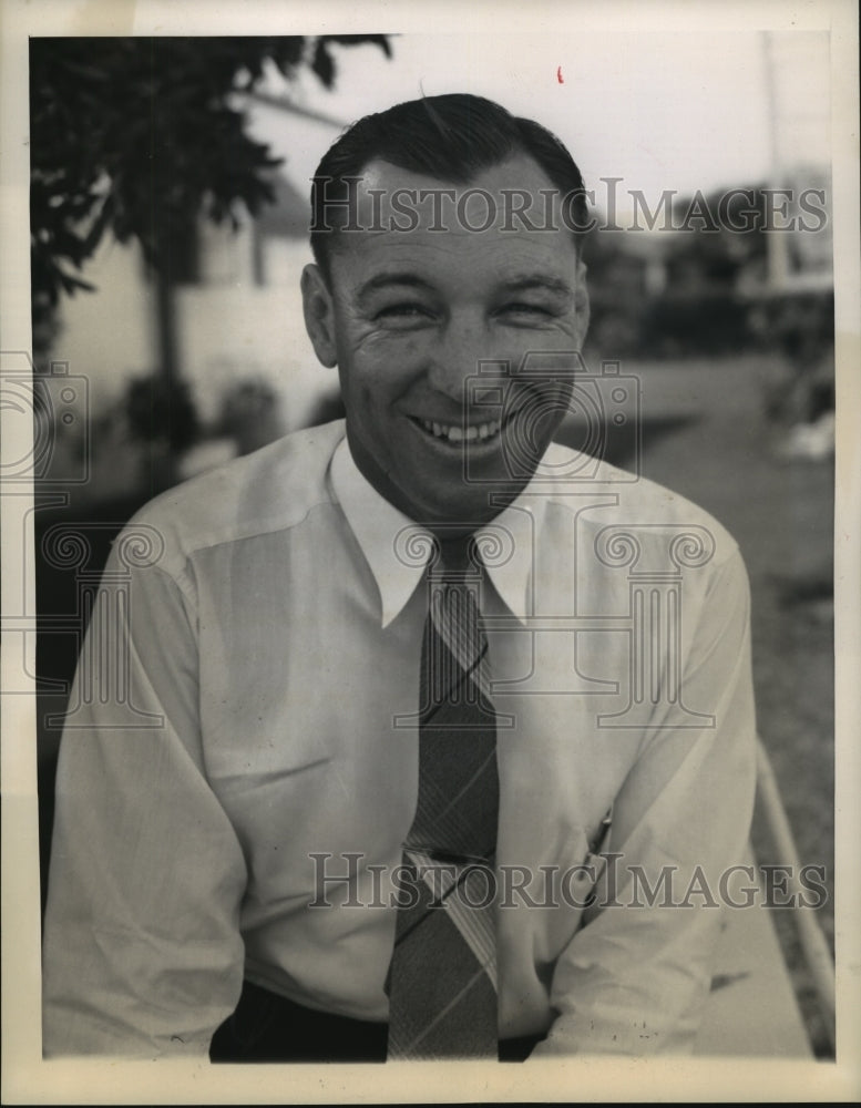 1944 Press Photo Jimmy Sullivan to seek Democratic nomination for a Sheriff post