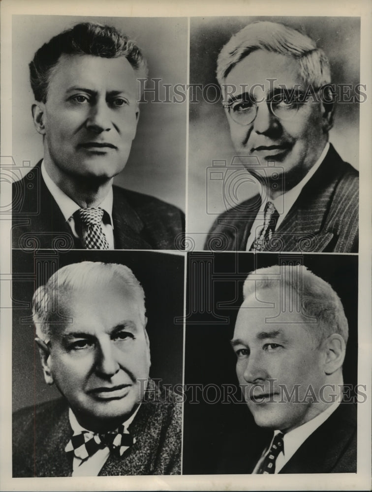 1954 Press Photo Senatorial candidates from Idaho and Iowa - sba07179