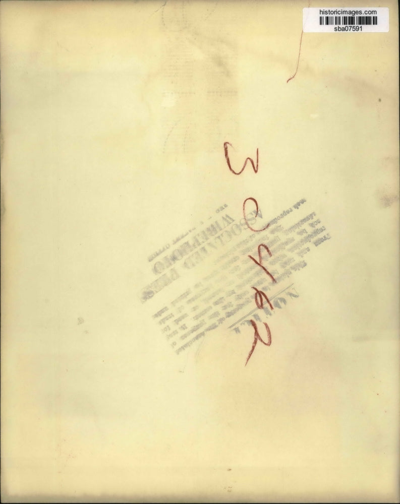 1956 Press Photo President Eisenhower visits Secretary Foster at Reed Hospital