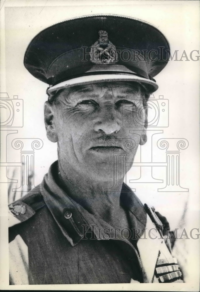 1943 Press Photo Gen Sir Claude JE Auchinleck named commander in India