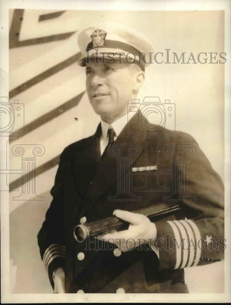 1934 Press Photo W. S. Anderson named as Naval Attache to U.S. Embassy in London