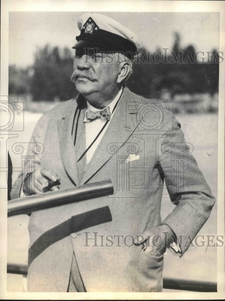 1934 Press Photo Robert Oakman, businessman marked as kidnap victim