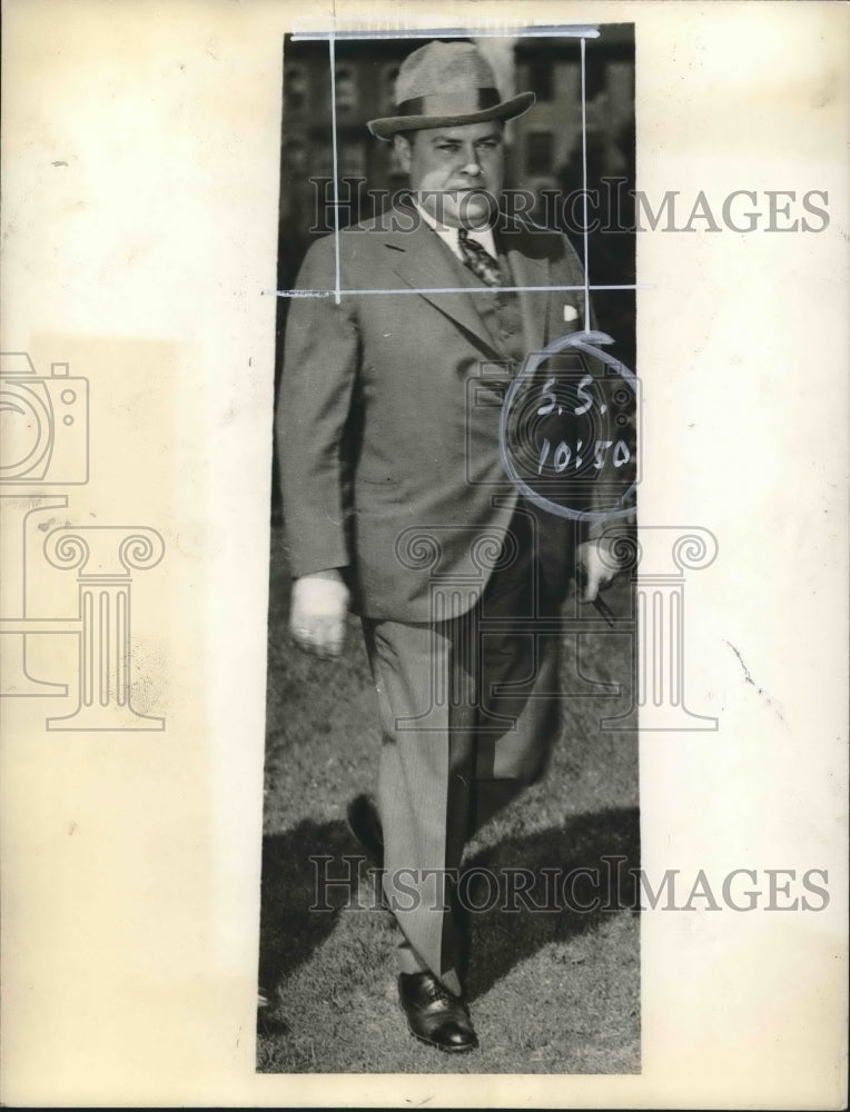 Press Photo Harold Hoffman, governor - sba08409