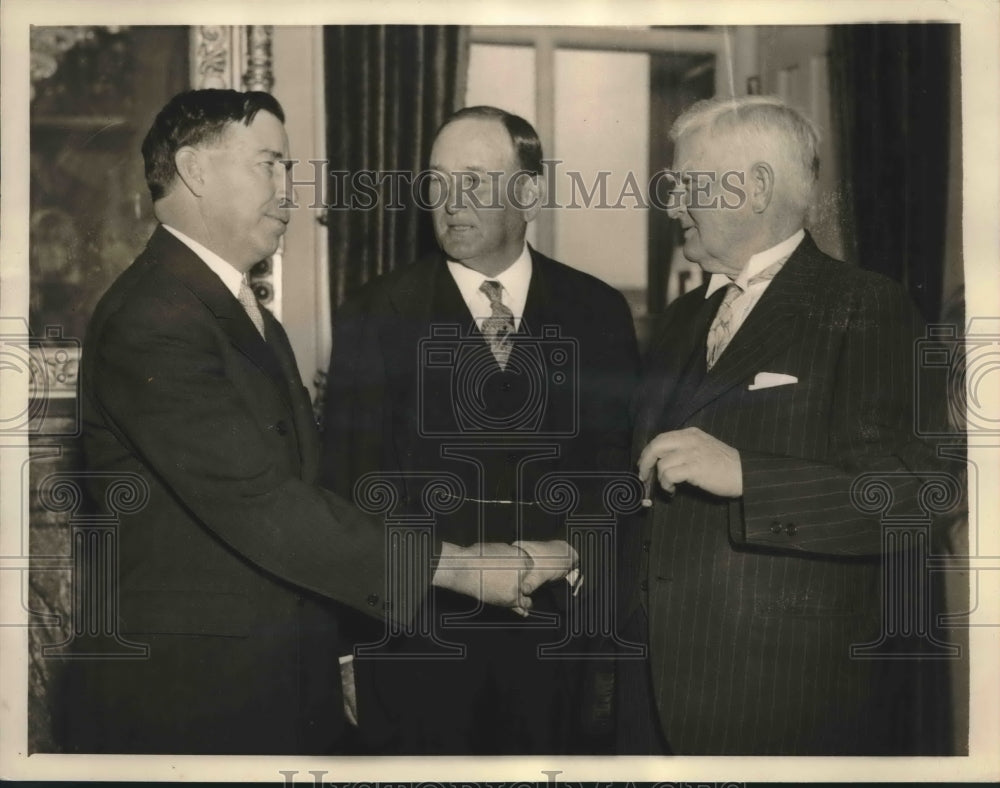 1935 Press Photo Dennis Chavez, successor of late Senator Cutting to Congress
