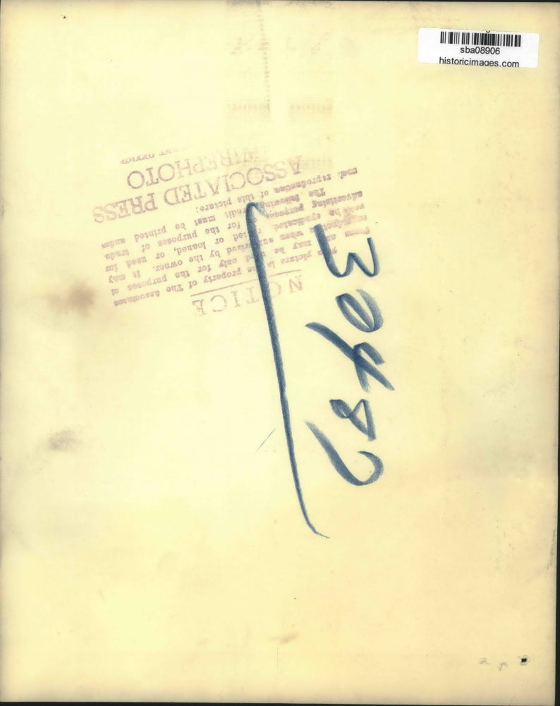 1952 Press Photo Homer Smith was named Associated Press Back of the Week