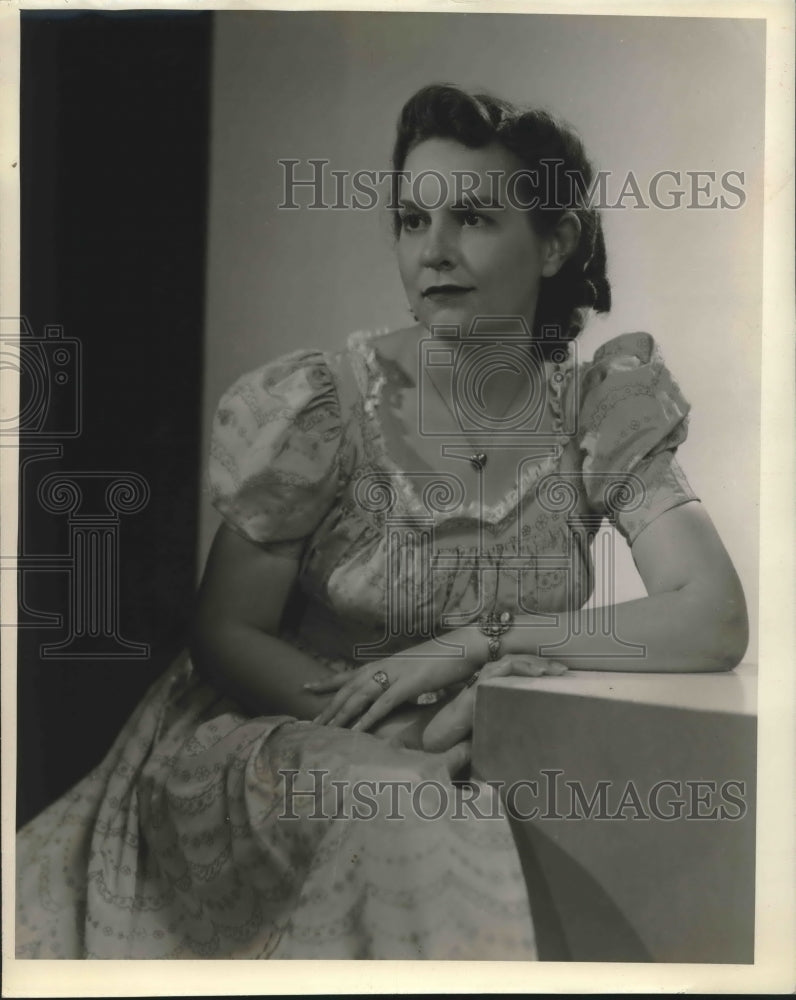 Press Photo Miss Margaret lee Short, Bandera Texas Junior College - sba08929