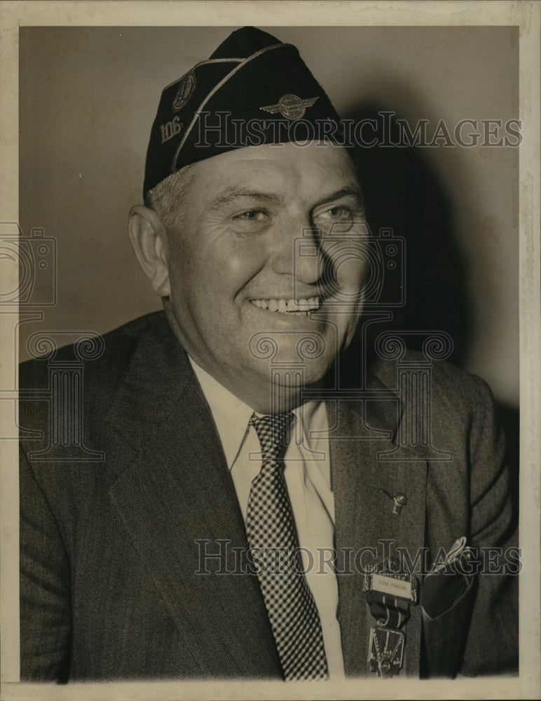 1944 Press Photo John Stelle, candidate for American Legion national commander