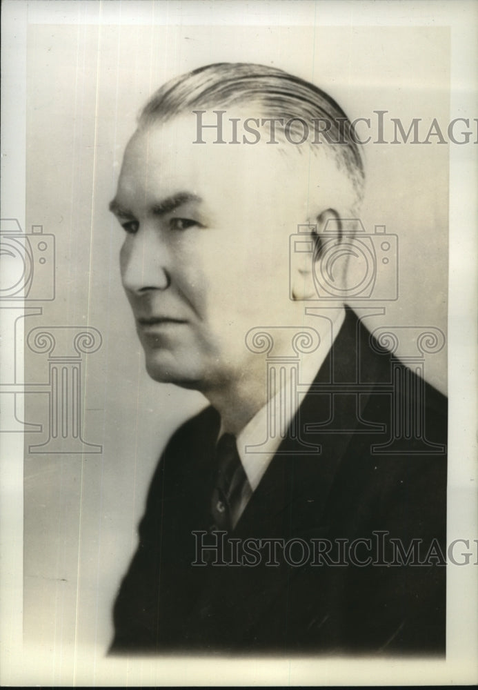 Press Photo George P Blackburn of Paris is judge of 6th judicial district- Historic Images