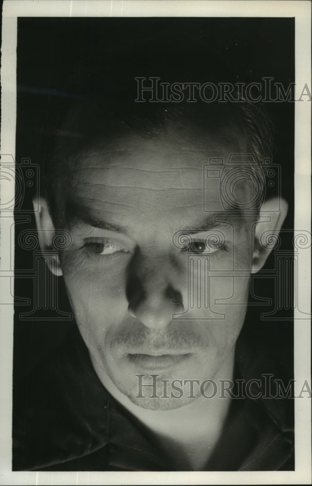 1940 Press Photo Film Star Tyrone Powers Butler John Smith Jailed in Police Quiz