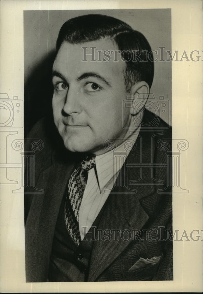 1940 Press Photo `Benjamin Franklin to be Tried on Second Degree Murder Charges- Historic Images