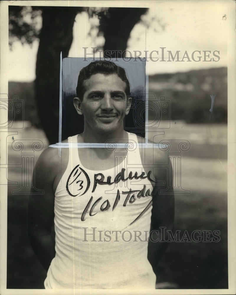 Press Photo Bobby Wilson, athlete - sba10642