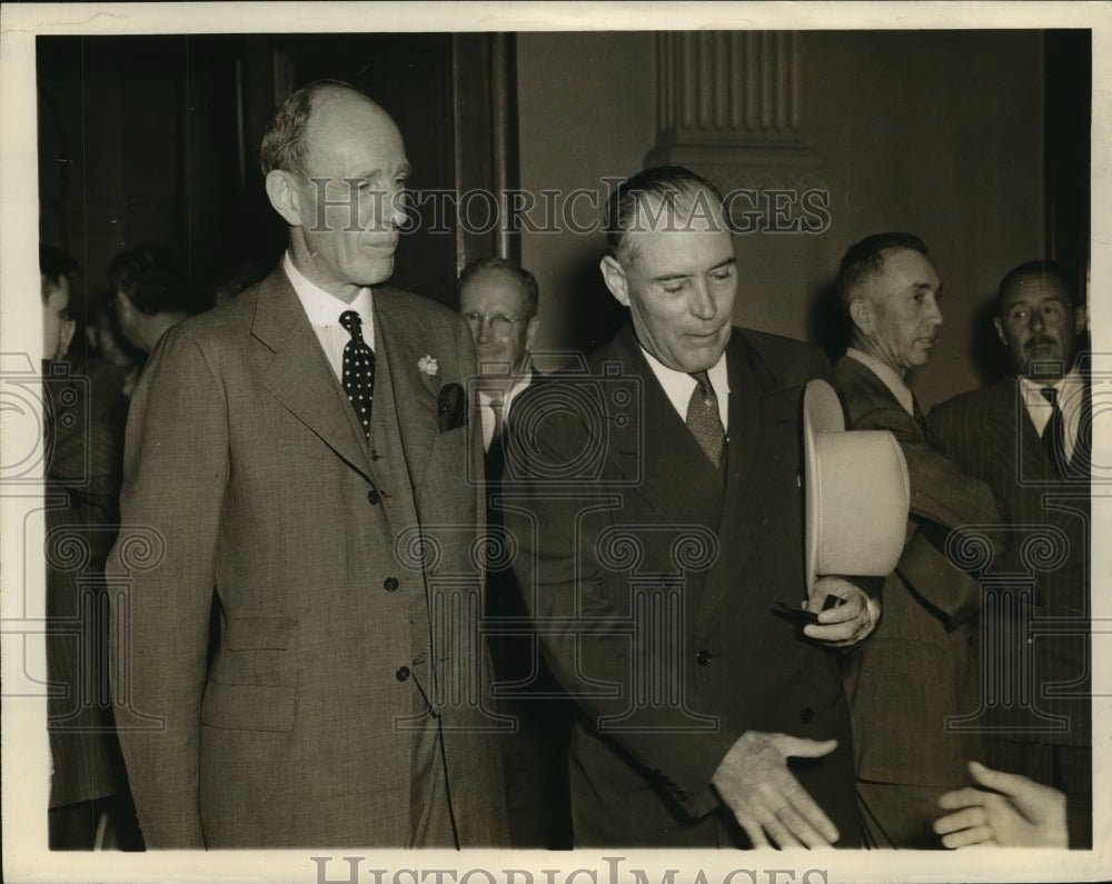 1942 Press Photo Lord Halifax, British Ambassador and Governor Coke Stevenson