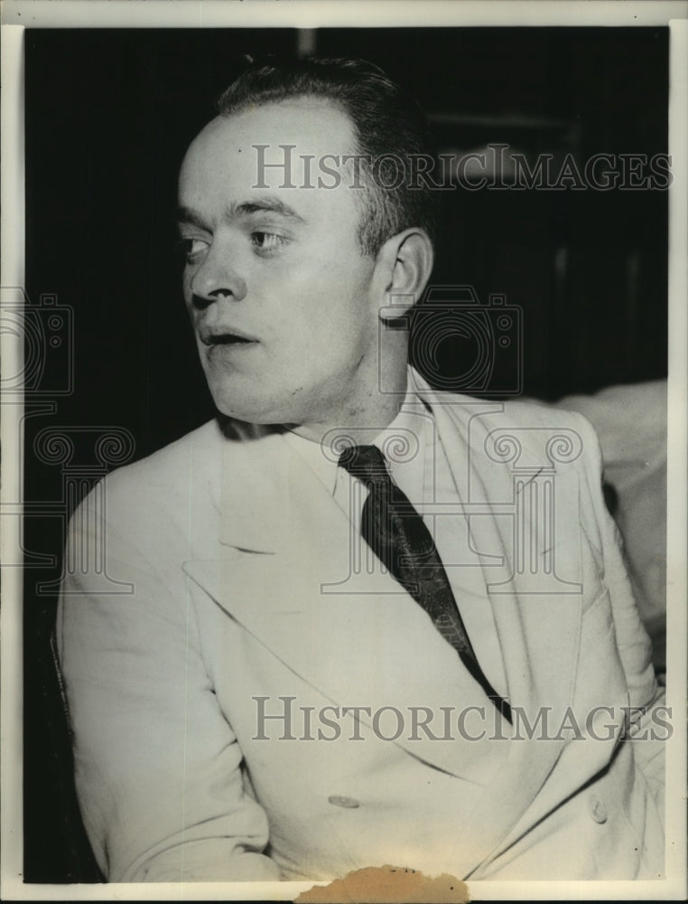 1938 Press Photo A closeup of Robert Irwin - sba10988