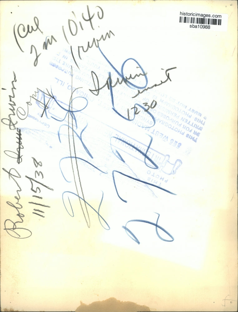 1938 Press Photo A closeup of Robert Irwin - sba10988