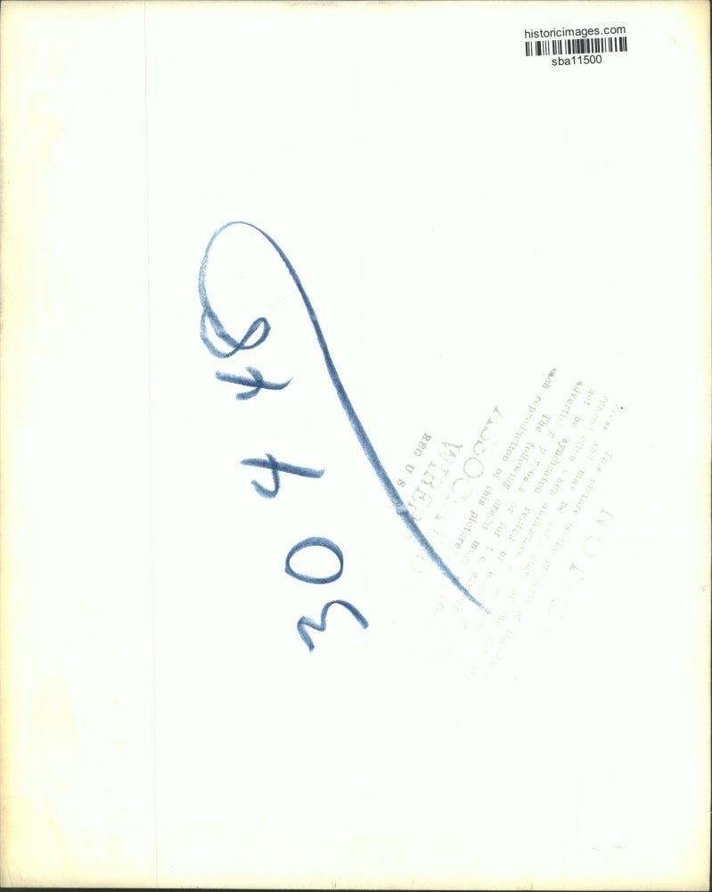 1951 Press Photo Tommy Jacobs has his hair mussed by Eddie Reybitz - sba11500