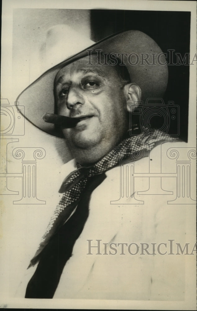 1934 Press Photo Mike Moss testified before the Federal Grand Jury - sba12056