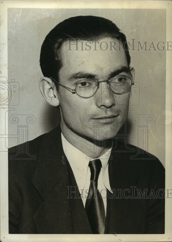 1938 Press Photo A portrait of Otha D. Wearin - sba12076- Historic Images