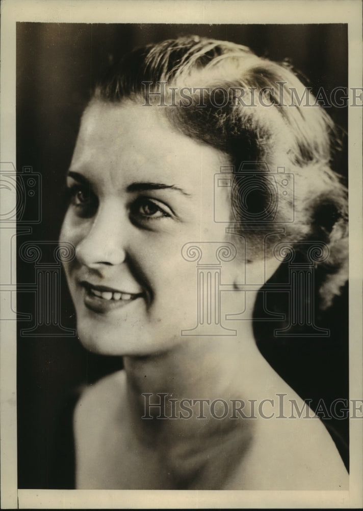 1937 Press Photo Mrs Beulah Kate Woodward Nash who wed Charles A Nash Jr