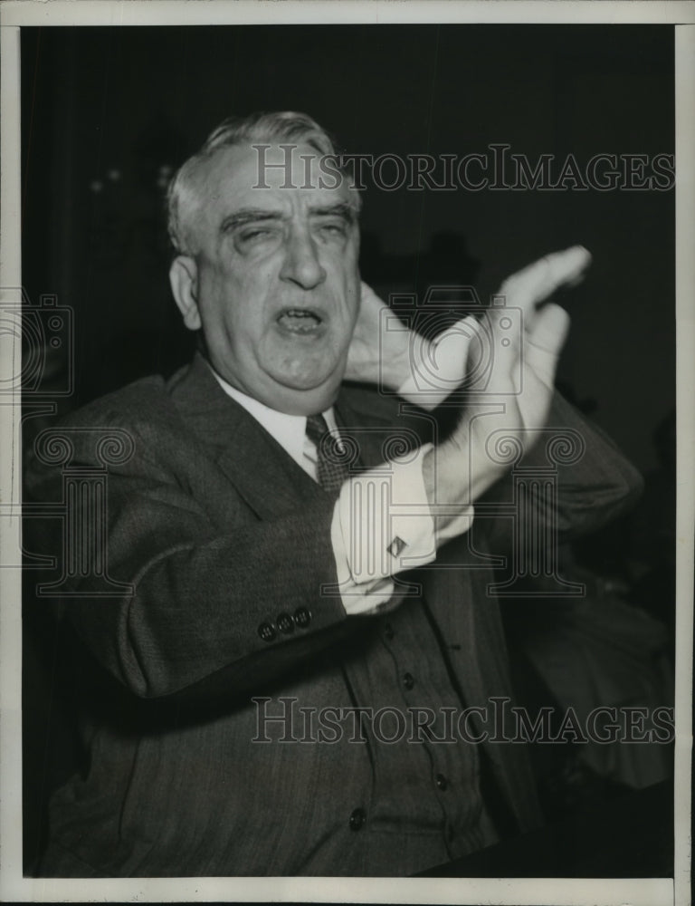 1946 Press Photo Treasury Secretary Fred M Vinson at House Banking Committee