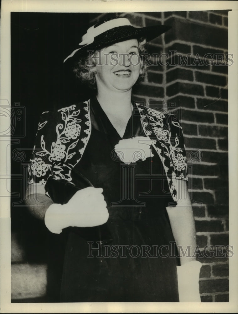 1937 Press Photo Jeannette Chisholm-only woman Massachusetts district attorney