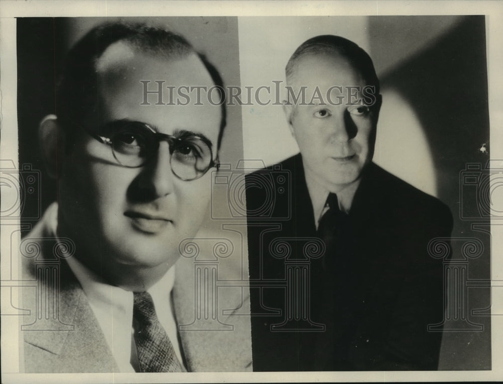 1931 Press Photo Norman Taurog and William Le Baron receive awards - sba14243- Historic Images