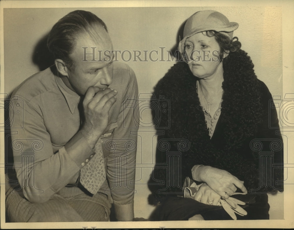 1933 Press Photo Gerald Allen Craig held for attempted murder of his wife