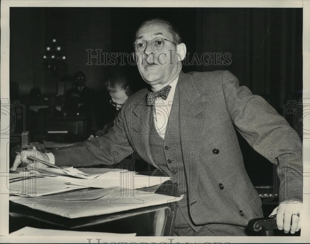 1946 Press Photo Marriner S Eccles, Chairman of Federal Reserve System