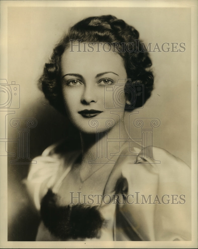Press Photo Miss Catherine Campbell from Atlanta - sba15071