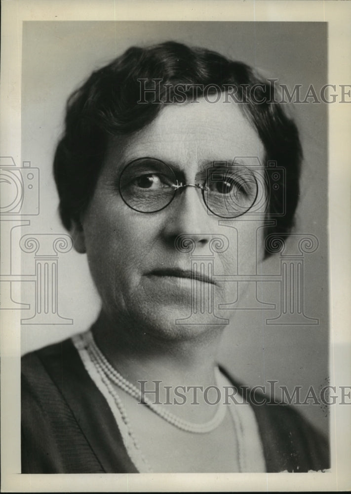 1939 Press Photo Miss Mary Dingman has been detained by Italian police at Milan