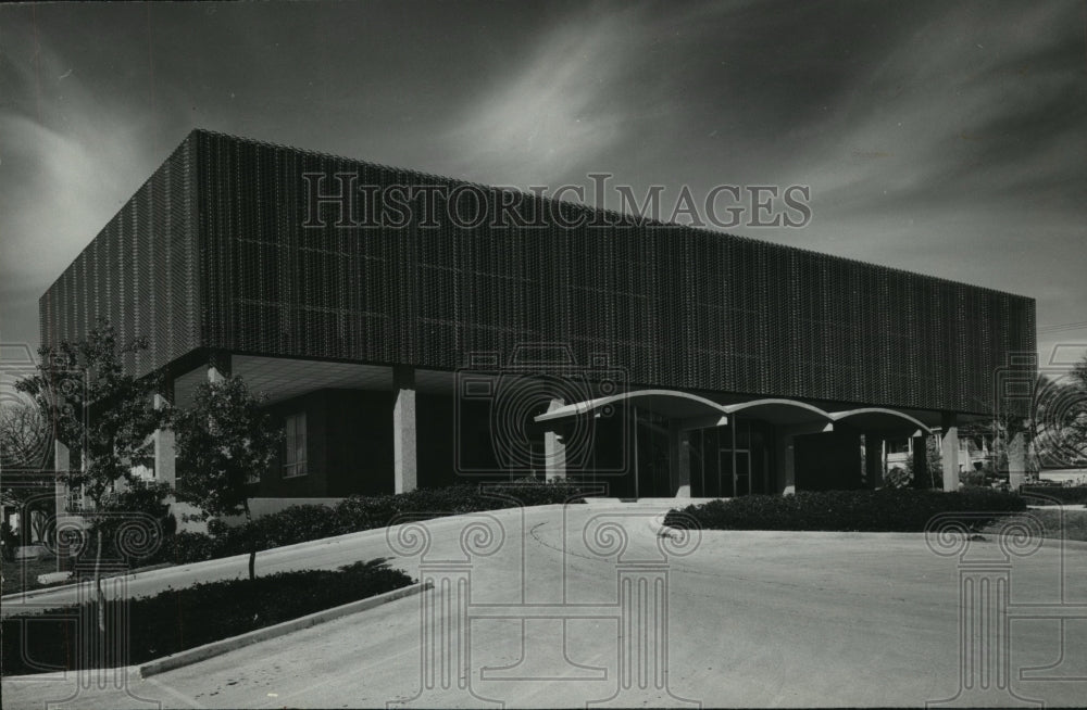 Press Photo Exterior view of Bexar County Medical Society - sba16715- Historic Images