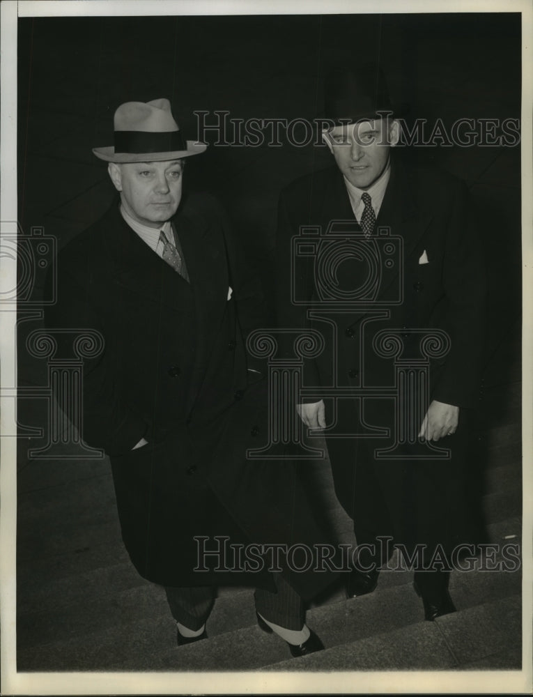 1941 Press Photo William Rhodes Davis &amp; Henry W Wilson of Davis &amp; Co - sba16867- Historic Images