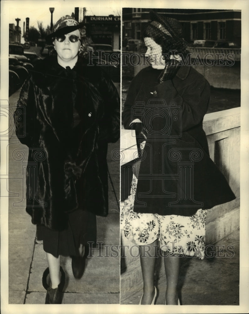 1938 Press Photo Mrs Hedvig Markley and Mrs.Rose Ann Stoneman divorced in Reno