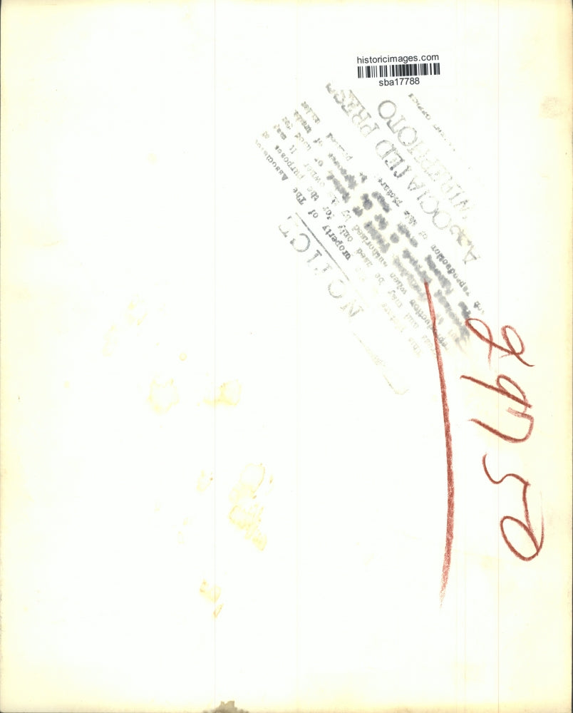 1947 Press Photo Mrs.Bleriot Lamarre Grand Jury Witness in Maj.Gen.Meyers Trial